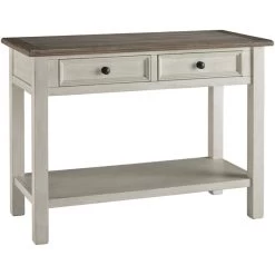 Bolanburg White Console Table