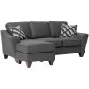 Cosmic Charcoal Sofa Chaise -furniture QK1026888 HUGH AFR OL