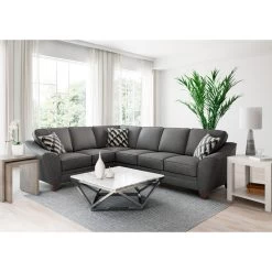 Cosmic Charcoal Sectional
