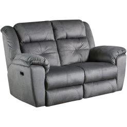 Vista Smoke Reclining Loveseat