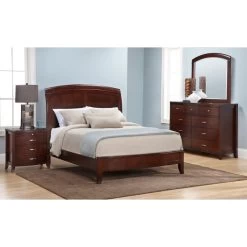Brighton Cinnamon Queen 4 Piece Room Group