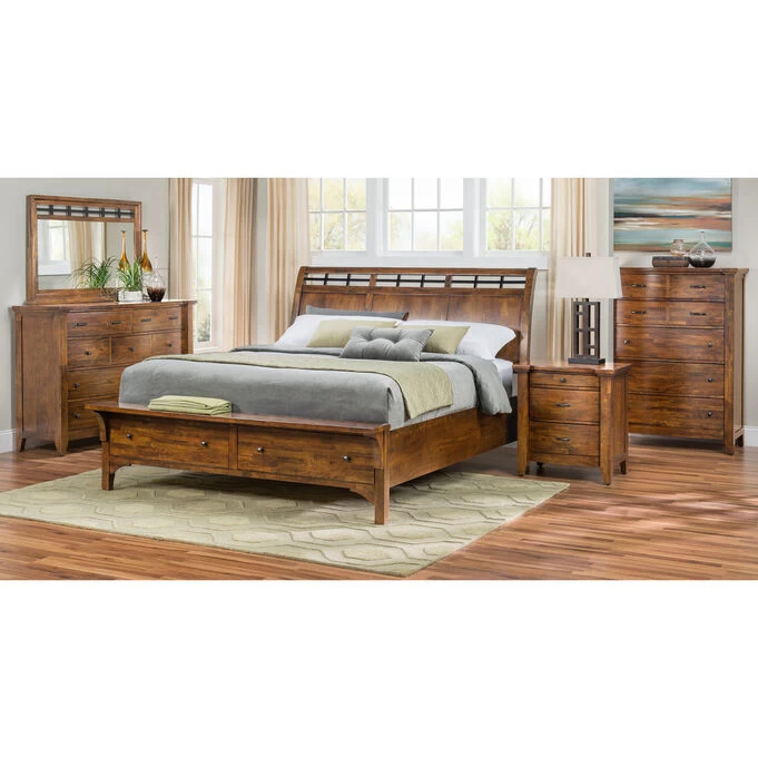 Whistler Retreat Dark Walnut King Storage 4 Piece Room Group 3 Whistler Retreat Dark Walnut King Storage 4 Piece Room Group