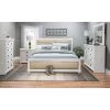Willow Distressed White Queen Upholstered 4 Piece Room Group 2 Willow Distressed White Queen Upholstered 4 Piece Room Group -furniture QK1027237 PROG LF1 RM