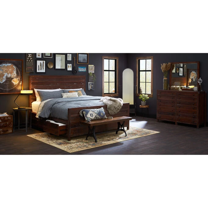 Townsend Nutmeg Queen Storage 4 Piece Room Group 3 Townsend Nutmeg Queen Storage 4 Piece Room Group