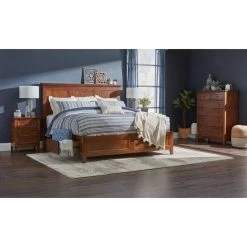 San Mateo Tuscan Queen Storage 4 Piece Room Group