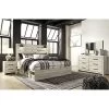 Cambeck Whitewash Queen Storage 4 Piece Room Group -furniture QK1027276 ASHL LF1 RM