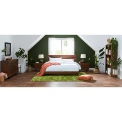 Dana Point Rustic Brown Queen 4 Piece Room Group