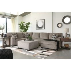 Ballinasloe Platinum 3 Piece Right Chaise Sectional