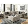 Bovarian Stone 3 Piece Left Sectional -furniture QK1027918 ASHL LF1 RM