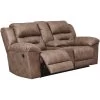 Stoneland Fossil Reclining Console Loveseat 2 Stoneland Fossil Reclining Console Loveseat -furniture QK1028246 ASHL PRI OL