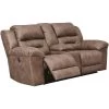 Stoneland Fossil Power Reclining Console Loveseat 2 Stoneland Fossil Power Reclining Console Loveseat -furniture QK1028247 ASHL PRI OL