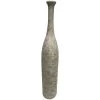 Terracotta Botella Picuda Travertine Small Long Neck Floor Vase -furniture QK1028372 PROM PRI OL