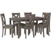 Caitbrook Gray 7 Piece Dining Set 1 Caitbrook Gray 7 Piece Dining Set -furniture QK1028606 ASHL PRI OL