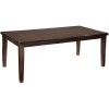 Haddigan Dark Brown Dining Table -furniture QK1028630 ASHL PRI OL