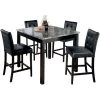 Maysville Black 5 Piece Counter Dining Set 1 Maysville Black 5 Piece Counter Dining Set -furniture QK1028652 ASHL PRI OL