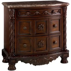 North Shore Dark Brown Nightstand