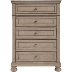 Lettner Light Gray Youth Chest