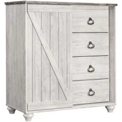 Willowton Whitewash Dressing Chest