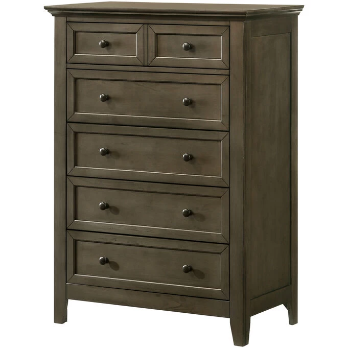 San Mateo Gray Youth 5 Drawer Chest 3 San Mateo Gray Youth 5 Drawer Chest