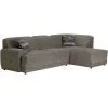 Delvin Gray 2 Piece Right Chaise Sofa