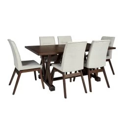 Mimosa Walnut Brown Dining Chair -furniture QK1030104 PROG LF1 RM