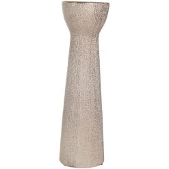 Elevated Chic 14 Inch Beaded Candle Holder