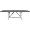 Farmhouse White Trestle Dining Table 2 Farmhouse White Trestle Dining Table -furniture QK1030851 LIBF PRI OL