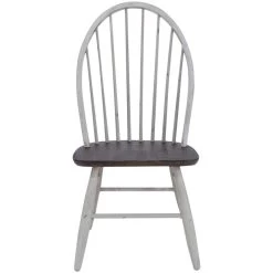 Farmhouse White Windsor Side Chair