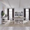 Farmhouse White 5 Piece Dining Set -furniture QK1030853 LIBF LF1 RM