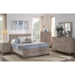 Brooklyn Gray Queen 4 Piece Room Group