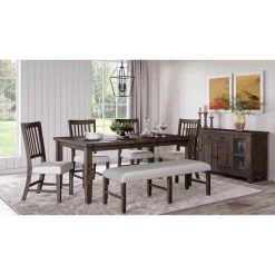 Willow Creek Brown Dining Table 9 Willow Creek Brown Dining Table -furniture QK1030966 JOFR LF2 RM