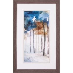 In The Blue Forest II Framed Artwork