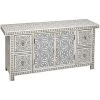 Expressive Impressions White Credenza