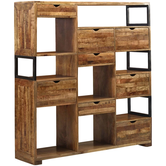 Urban Composition Brown Display Rack 3 Urban Composition Brown Display Rack