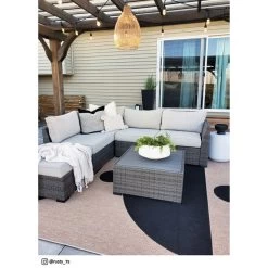 Cherry Point Gray 4 Piece Sectional 11 Cherry Point Gray 4 Piece Sectional -furniture QK1031364 ASHL LF4 RM