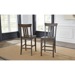 Kingston Dusty Black Counter Stool -furniture QK1031566 AAME LF1 RM