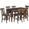 Kingston Dusty Black 5 Piece Counter Dining Set