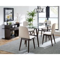 Briarwood Espresso Dining Table -furniture QK1032052 PROG LF1 RM