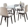 Briarwood Espresso 5 Piece Dining Set