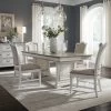 Abbey Park White 5 Piece Dining Set -furniture QK1032086 LIBF LF1 RM
