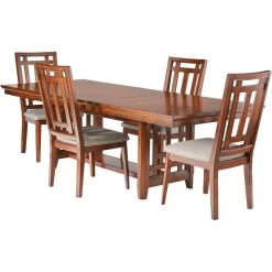 Acorn Hill Brown 5 Piece Dining Set