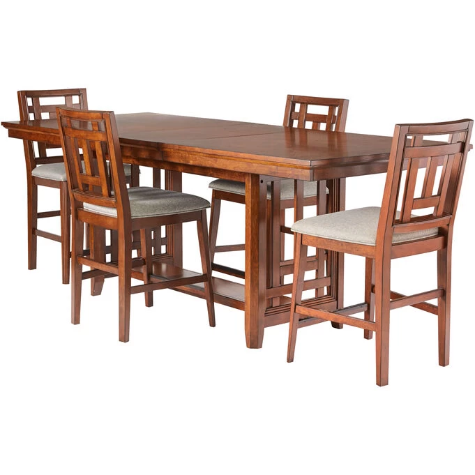 Acorn Hill Brown 5 Piece Counter Set 3 Acorn Hill Brown 5 Piece Counter Set