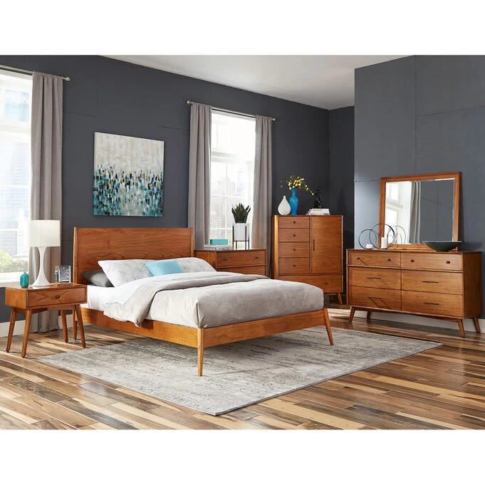 American Modern Cinnamon Queen 4 Piece Bedroom Group 4 American Modern Cinnamon Queen 4 Piece Bedroom Group - Image 2