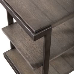 Modern View Gauntlet Gray Tiered End Table 11 Modern View Gauntlet Gray Tiered End Table -furniture QK1032250 LIBF IS1 OL