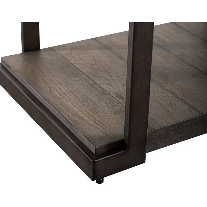 Modern View Gauntlet Gray Tiered End Table 7 Modern View Gauntlet Gray Tiered End Table - Image 5