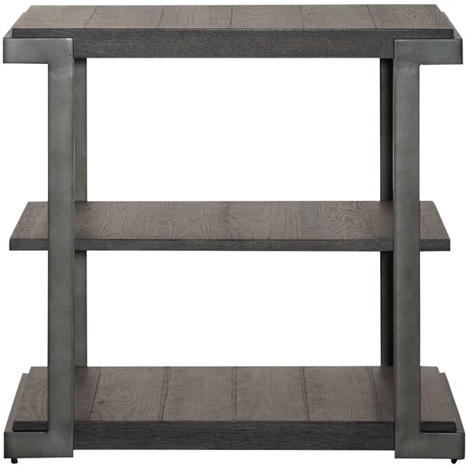 Modern View Gauntlet Gray Tiered End Table 3 Modern View Gauntlet Gray Tiered End Table