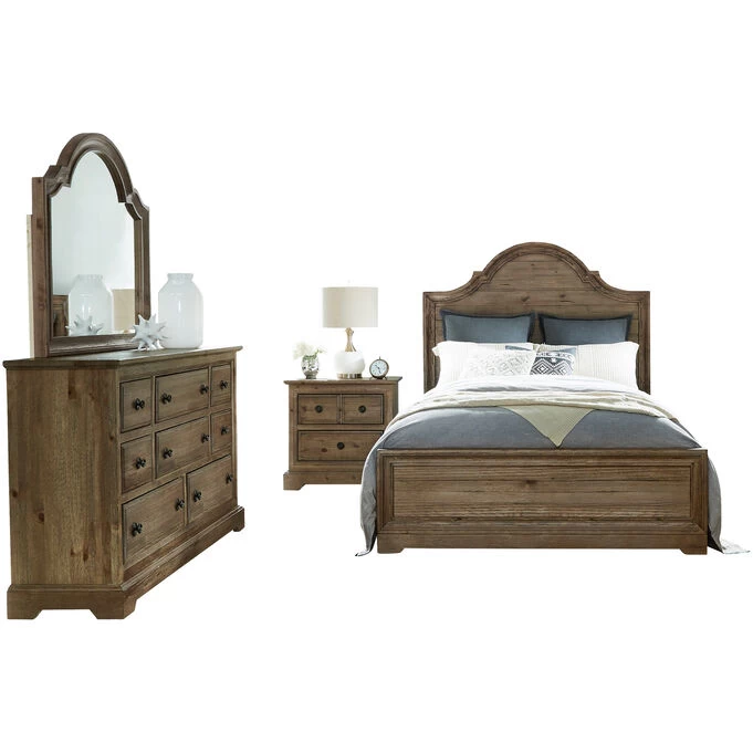 Wildfire Carmel Queen 4 Piece Room Group 4 Wildfire Carmel Queen 4 Piece Room Group - Image 2