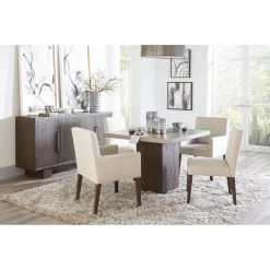 Modesto French Roast 5 Piece Dining Set