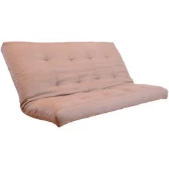 Microsuede Peat Queen Futon Mattress