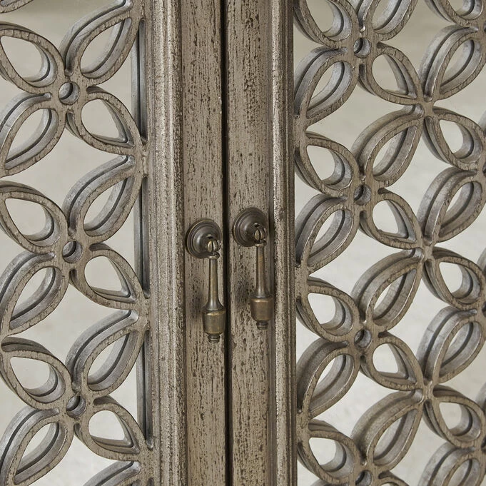 Westridge Gray 3 Door Accent Cabinet 8 Westridge Gray 3 Door Accent Cabinet - Image 6